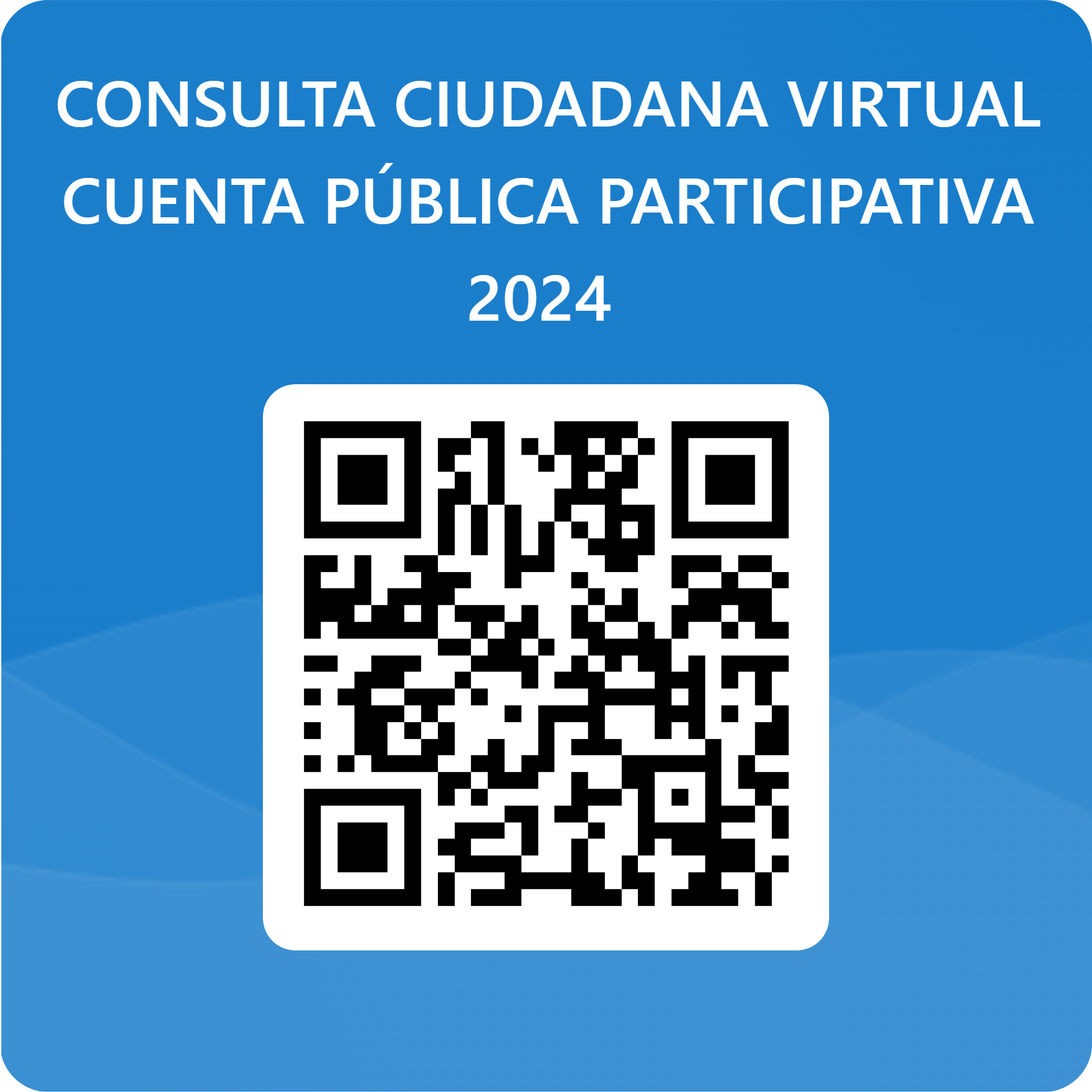 Consulta Ciudadana Virtual - Cuenta Pública Participativa 2024